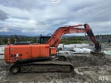 2013 Hitachi Zaxis 210LC crawler excavator side view