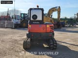 2018 Kubota U48-4 mini excavator, rear three-quarter view