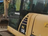 2017 Komatsu PC56-7 mini excavator, side view