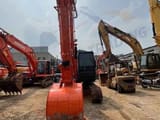 2018 Hitachi ZX120 crawler excavator, front view