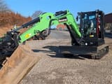 2026 Eurotrac HE60-EV mini excavator, side view
