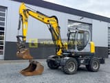 2019 Wacker Neuson EW100 wheel excavator, side view