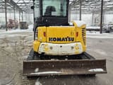 2021 Komatsu PC55MR-5 mini excavator rear view