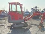 2017 Volvo EC15D mini excavator, side view