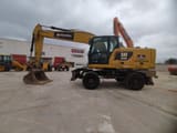 2018 Caterpillar M320F wheel excavator side view