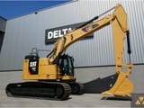 2015 Caterpillar 335FLCR crawler excavator side view
