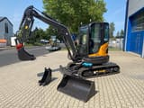 Berger Kraus BK4000KJS mini excavator, side view