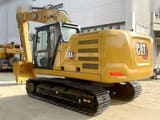 2023 Caterpillar 320GC crawler excavator, rear three-quarter view