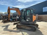 2017 CASE CX600 crawler excavator, side view