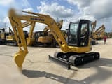 2016 Komatsu PC55MR-2 mini excavator, side view