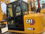 2022 Caterpillar 306E2 mini excavator cab view
