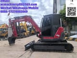 2023 Yanmar ViO85 mini excavator, side profile view