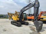 2023 Volvo EC140DL crawler excavator, side view