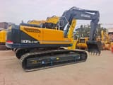 2025 Hyundai R305LC-9T crawler excavator, rear three-quarter view