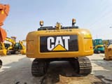 2020 Caterpillar 329D crawler excavator rear view
