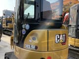 Caterpillar 303.5E Mini Excavator rear view