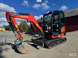2022 Kubota KX027-4 mini excavator, side profile view