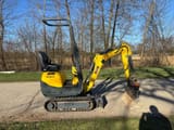 2019 Wacker Neuson 803 mini excavator, side view