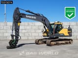 2017 Volvo EC220EL crawler excavator, side view