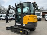 2013 Volvo EC27C crawler excavator, side view