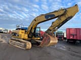 2008 Caterpillar 323D crawler excavator, side view