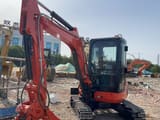 2023 Sany U35 mini excavator, side view