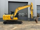 2019 Caterpillar 313F LGC crawler excavator side view
