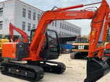 2022 Hitachi Zaxis 70 crawler excavator, side view