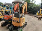 2023 Yanmar VIO 17 mini excavator, rear view
