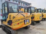 2016 Caterpillar 306E2 mini excavator rear three-quarter view