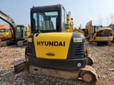 2023 Hyundai R60-7 mini excavator rear view