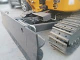 2025 XCMG XE17U mini excavator front blade and track view