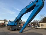 2011 Terex MHL360D material handler, low angle side view