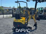 2012 Wacker Neuson 803 mini excavator, rear three-quarter view