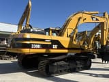 2020 Caterpillar 330BL crawler excavator, rear three-quarter view
