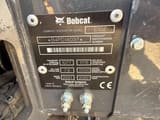 2020 Bobcat E10Z mini excavator identification plate