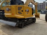 2021 Caterpillar 307.5 mini excavator rear three-quarter view