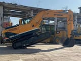 2015 Hyundai R220LC-9S crawler excavator, side view
