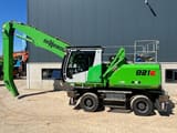 2021 Sennebogen 821E material handler side view