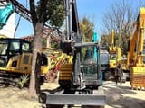 2021 Volvo EC60D mini excavator, front view
