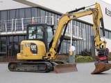 2019 Caterpillar 305.5E2 mini excavator, side view