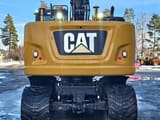 2018 Caterpillar M318F wheel excavator, rear view