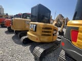 2022 Caterpillar 304CR mini excavator rear view