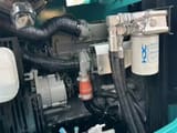 2025 Kobelco SK75 mini excavator engine compartment view