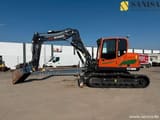 2021 Schaeff TC 125 crawler excavator, side view
