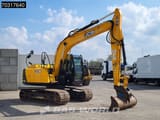 2019 JCB JS131LC crawler excavator, rear three-quarter view