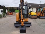 2019 Cat 303 E mini excavator, front view