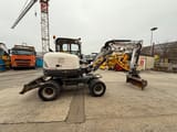 2013 Wacker Neuson 6503-2 wheel excavator side view