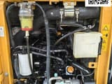 2024 Sany SY35U mini excavator engine compartment view