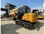 2023 Sany SY75C Pro mini excavator, rear three-quarter view